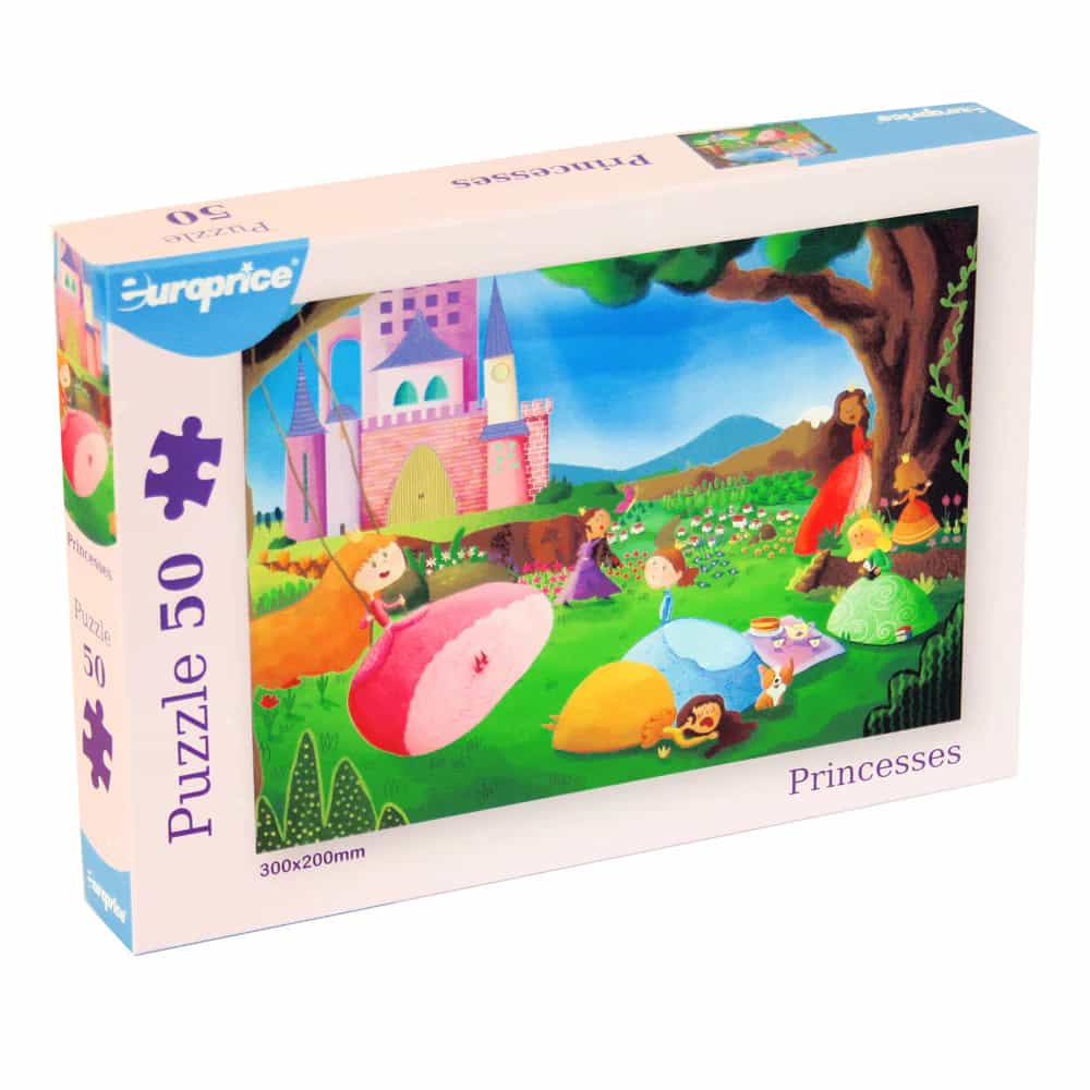 Puzzle 50 Pcs Princesas