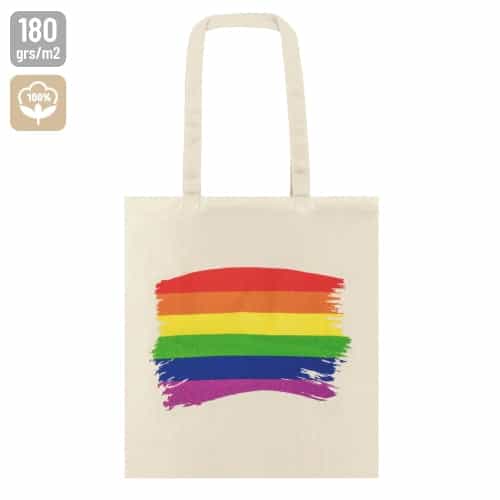 Bolsa de Algodão com Arco-Íris